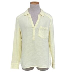 1. State Nordstrom Yellow Top Pullover Summer Size XS